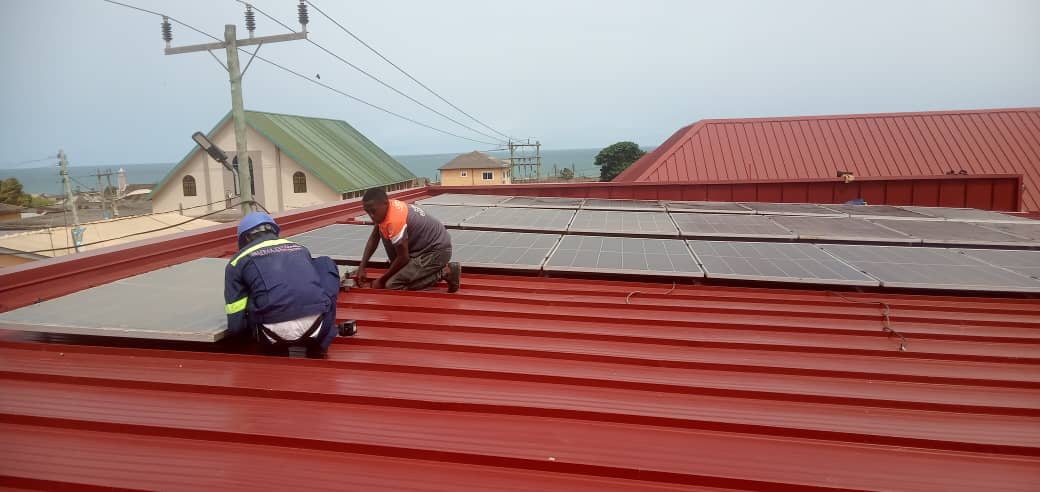 Solar installation in Kumasi